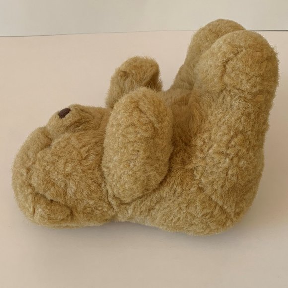 Vintage Teddy Bear Stuffed Animal Plush Toy Brown/Beige 1980s 9" - Picture 4 of 9